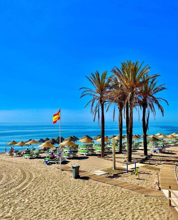 Benalmadena Beach Apartamento Con Vistas Al Mar Y Parking Privado Incluido المظهر الخارجي الصورة