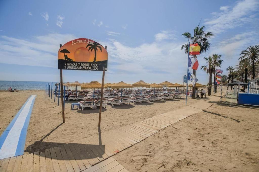 Benalmadena Beach Apartamento Con Vistas Al Mar Y Parking Privado Incluido المظهر الخارجي الصورة
