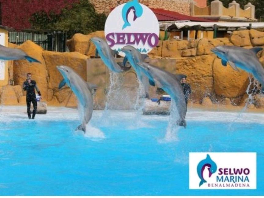 Benalmadena Beach Apartamento Con Vistas Al Mar Y Parking Privado Incluido المظهر الخارجي الصورة