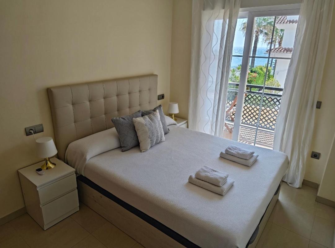 Benalmadena Beach Apartamento Con Vistas Al Mar Y Parking Privado Incluido المظهر الخارجي الصورة